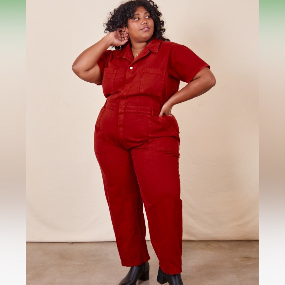 Big Bud Press Petite Jumpsuit in Paprika